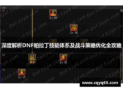 深度解析DNF帕拉丁技能体系及战斗策略优化全攻略